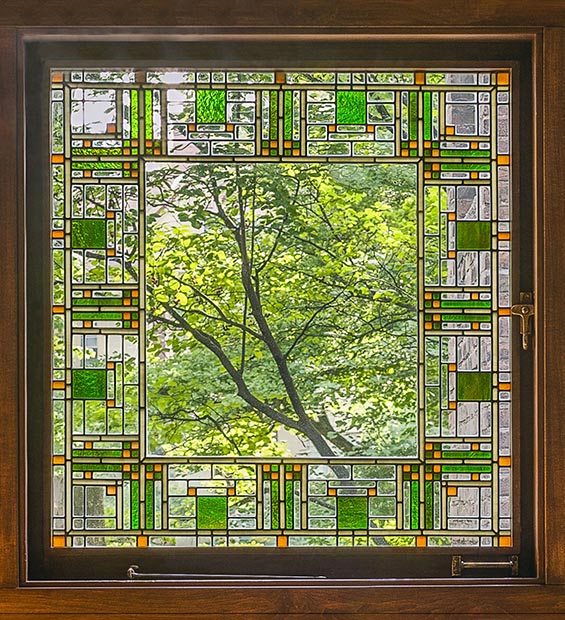 Home and Studio office window details