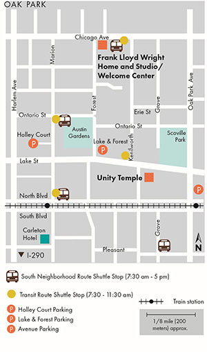 shuttle map