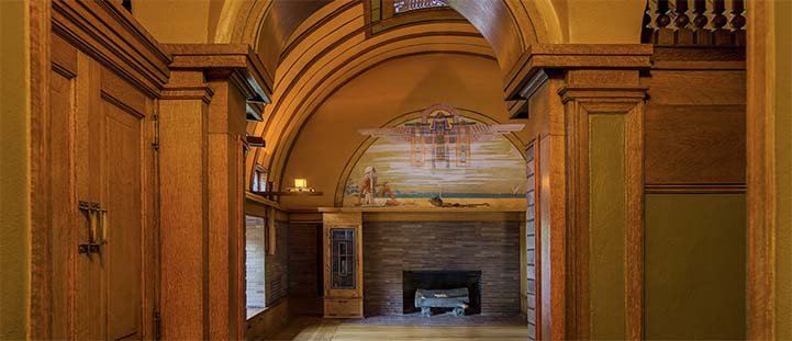 Frank Lloyd Wright Home and Studio Playroom Entrance