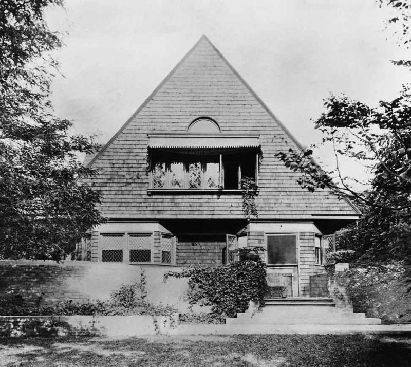 1889 photograph of the Home and Studio