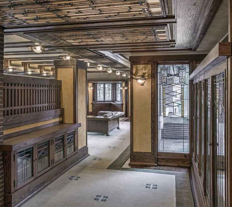 Robie House interior