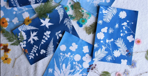 cyan paper