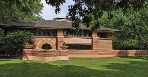 Grace and Arthur B. Heurtley House (Frank Lloyd Wright, 1902)