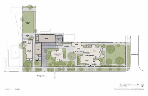 Home and Studio Learning Center site plan