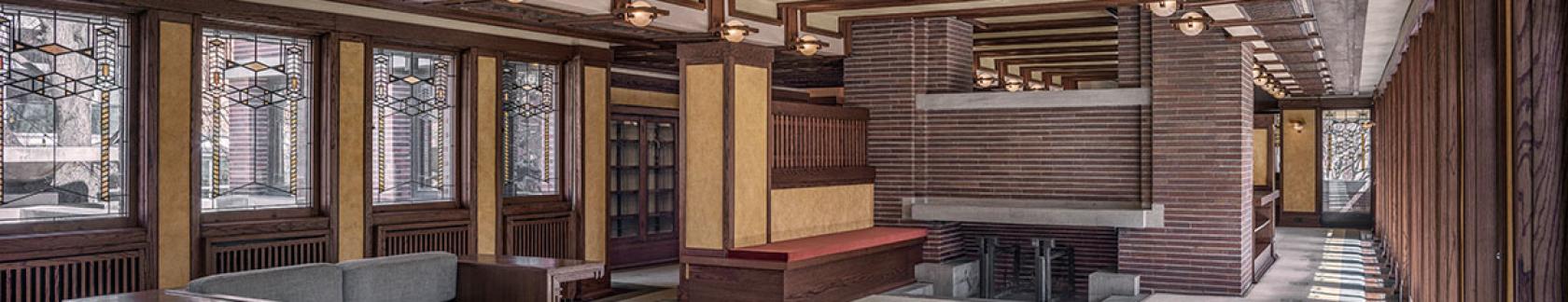 Robie House living room