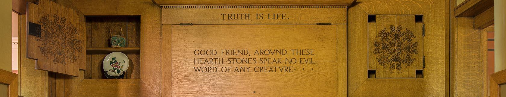 Truth is Life. 