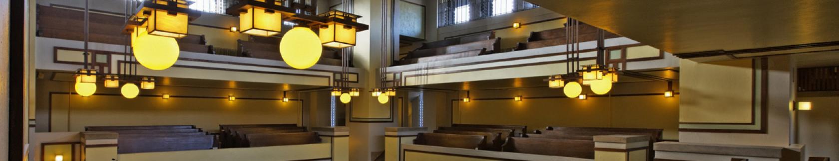 Unity Temple interior